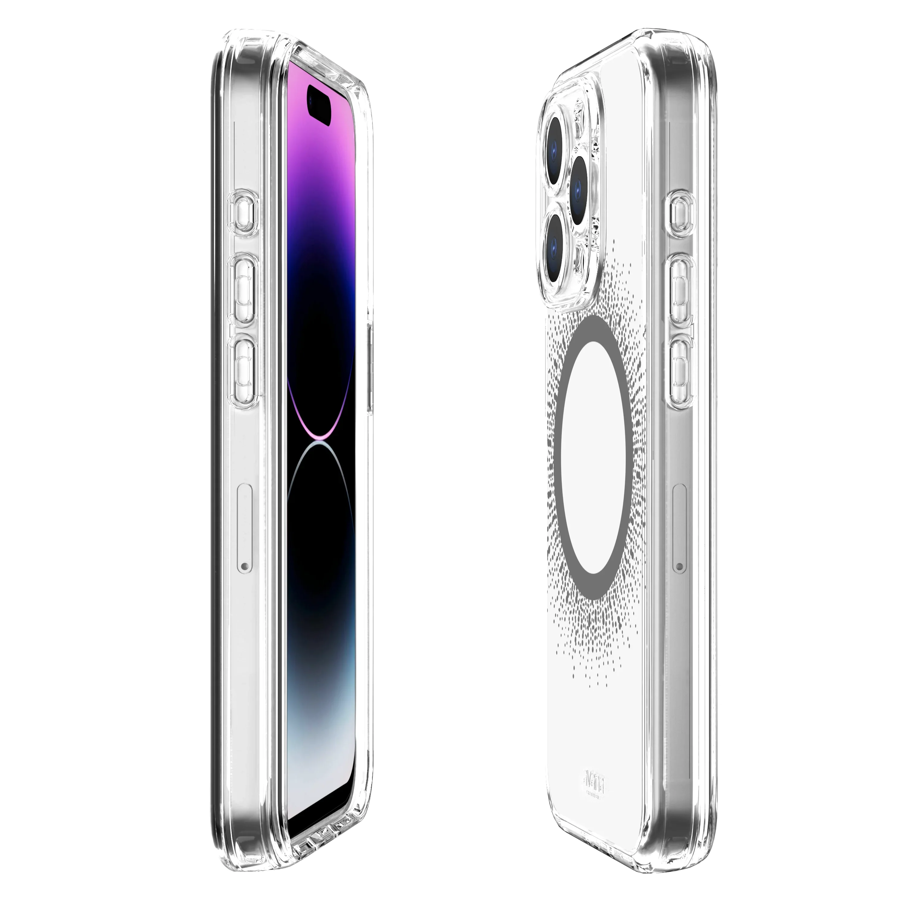 Itskins Avana Aura iPhone 15 Pro Max Magsafe Case - Aura Black - Tashqila Itskins Avana Aura iPhone 15 Pro Max Magsafe Case - Aura Black - Tashqila